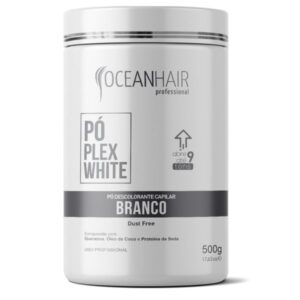 Pó Descolorante Plex White branco 400gr – Oceanhair