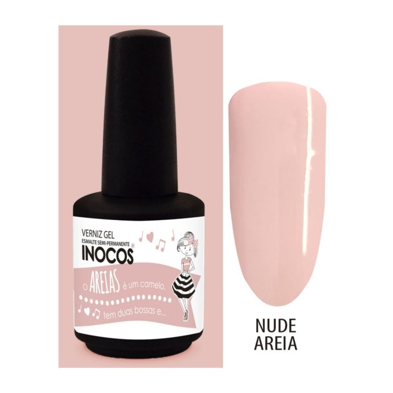 Inocos Verniz Gel 15ml - Coleção As Cantilenas Da Maria - Areias