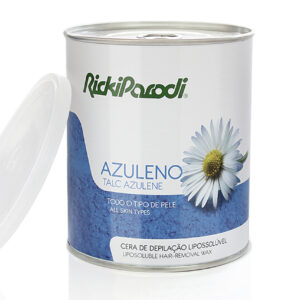 Cera Depilatória Lipossolúvel Rickiparodi Azuleno Talco 800 GR