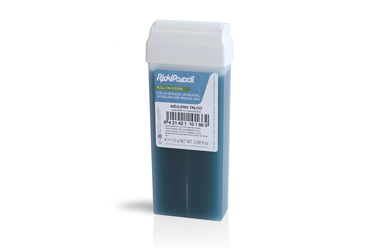 Cera Roll On Rickiparodi Azuleno Talco 110 ml