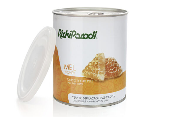 Cera Depilatória Lipossolúvel Rickiparodi Mel 800 GR