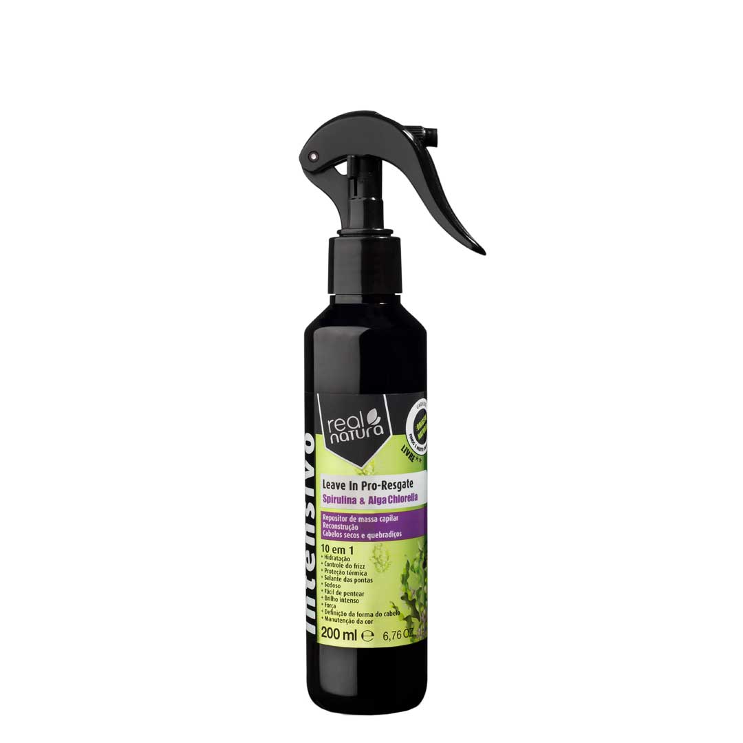 Real Natura Pro-Resgate Leave-In Sem Sal - 200ml