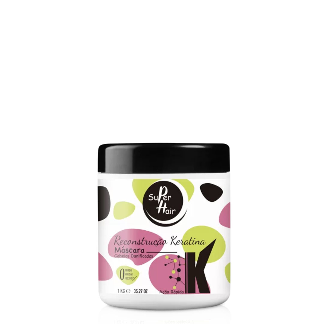 Real Natura Super Hair Reconstrução keratina - Máscara 1KG