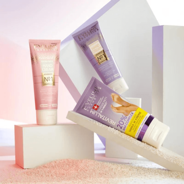 Eveline Creme de mãos- Creme intensivo regenerador para mãos e unhas 75ml - Image 2