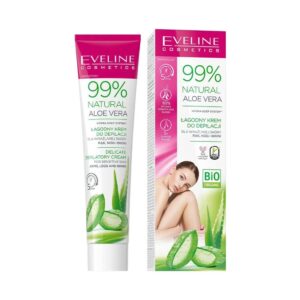 Eveline Creme Depilatório Calmante 99% Natural Aloe Vera 125ml