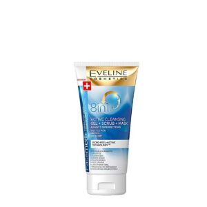 Eveline Facemed+ 8IN1 Cleansing Gel + Scrub + mask 150ml