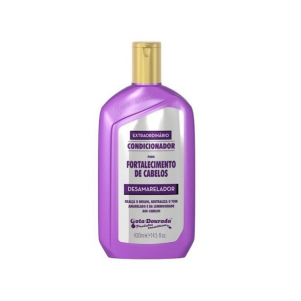 Gota Dourada Condicionador Desamarelador 430ml