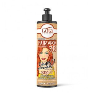 GOTA DOURADA MATIZADOR 3D COBRE 300ML