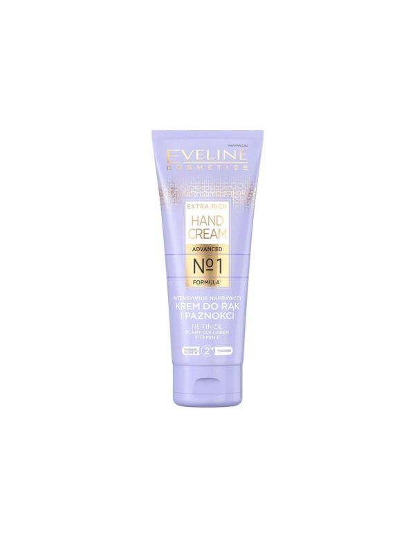 Eveline Creme de mãos- Creme intensivo regenerador para mãos e unhas 75ml