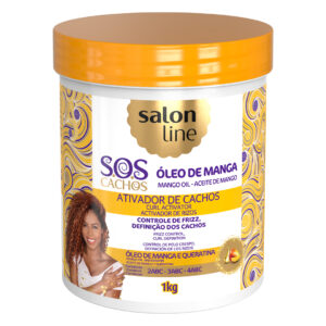 Salon Line SOS ativador cachos óleo manga tradicional