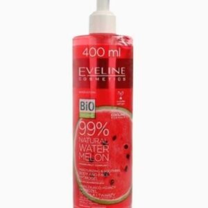Eveline Hidrogel Hidratante Natural de Melancia para Corpo e Rosto 400 ml