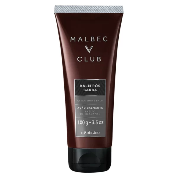 O BOTICÁRIO PÓS-BARBA MALBEC CLUB, 100GR