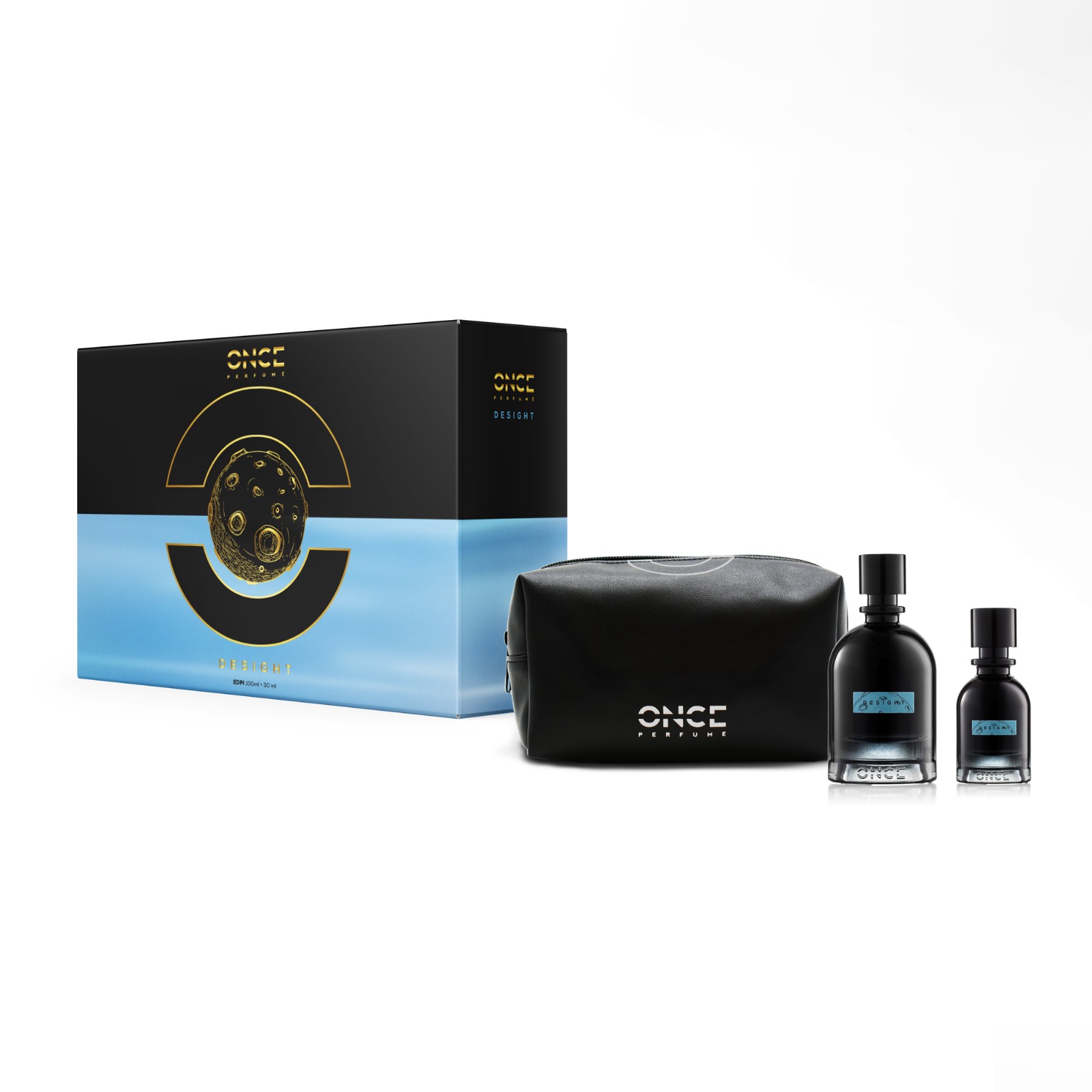 Coffrets - Desight 100ml + Desight 30ml + Pochette - Once Perfume