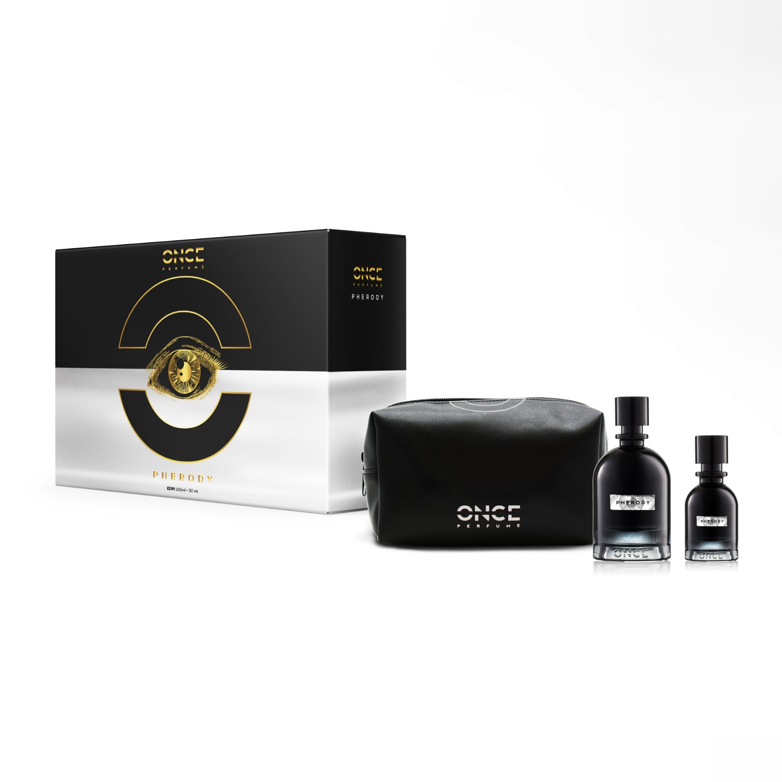 Coffrets - Pherody 100ml + Pherody 30ml + Pochett - Once Perfume