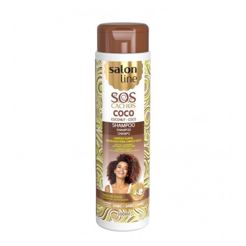 Salo Line SOS Shampoo Coco Tratamento Profundo 300ML