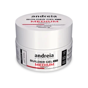 Andreia Builder Gel 3in1 – Gel Construção de Média Viscosidade Branco Leitoso 22gr