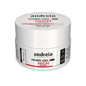 Andreia Hard Gel 2in1 - Gel Construção de Alta Viscosidade Branco Leitoso 22gr