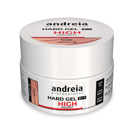 Andreia Hard Gel 2in1 – Gel Construção de Alta Viscosidade Nude 22gr