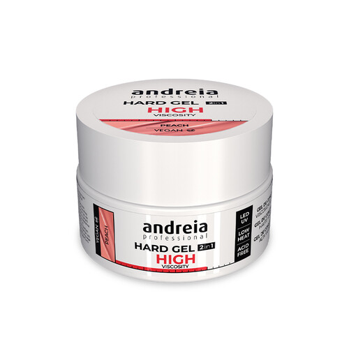 Andreia Hard Gel 2in1 – Gel Construção de Alta Viscosidade Peach 44gr