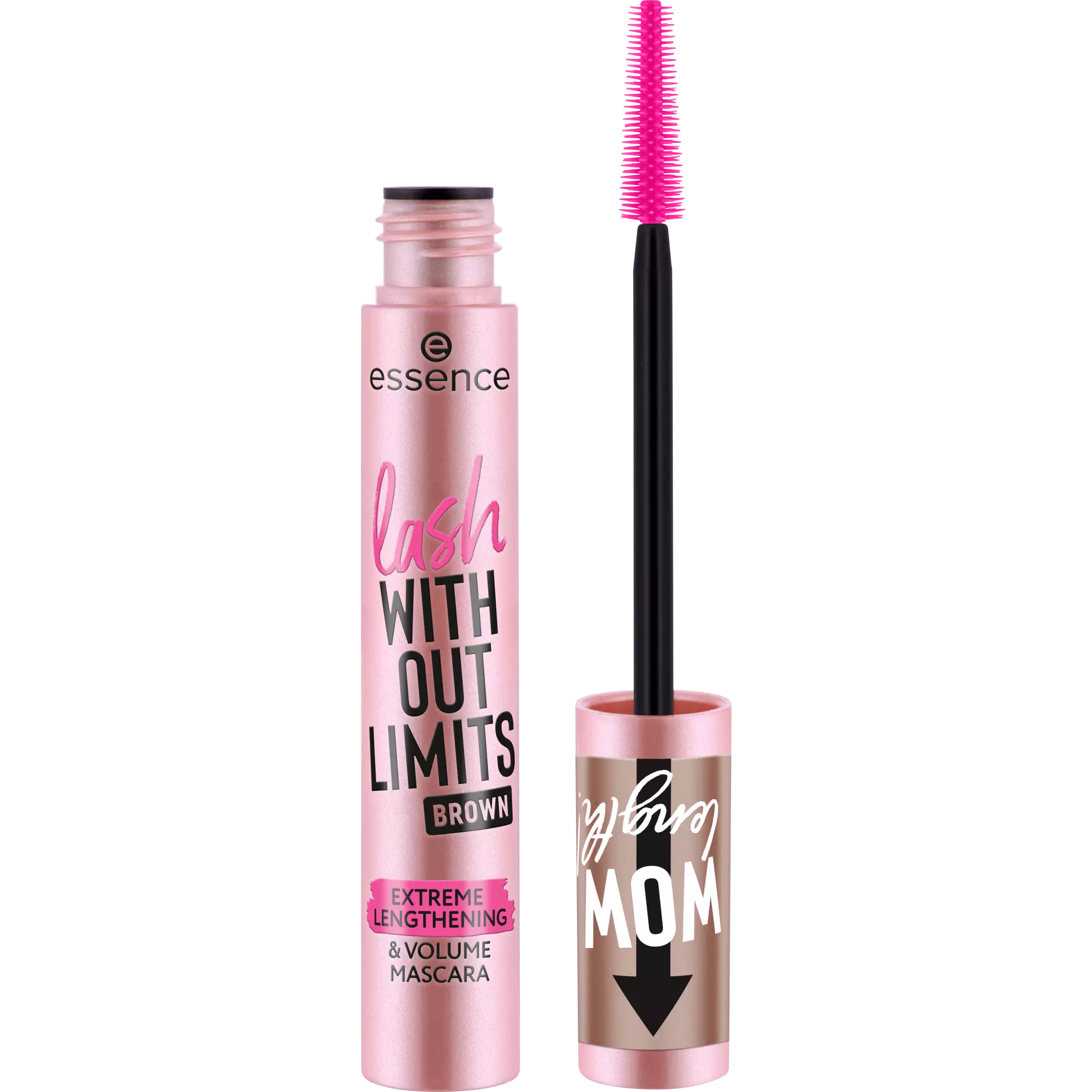 MASCARA lash WITHOUT LIMITS BROWN COMPRIMENTO EXTREMO E VOLUME - Essence