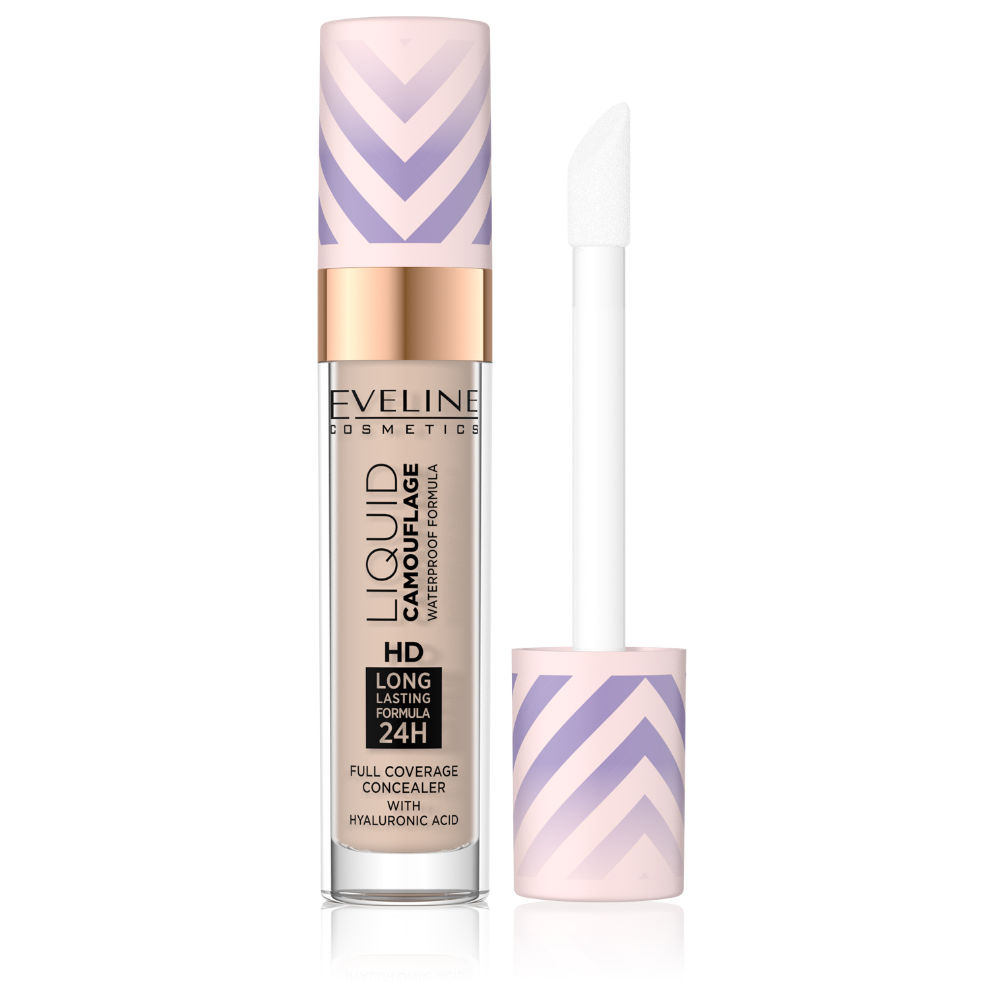 Eveline – Corretor Liquid Camouflage Waterproof 7ml – 05 Light Sand