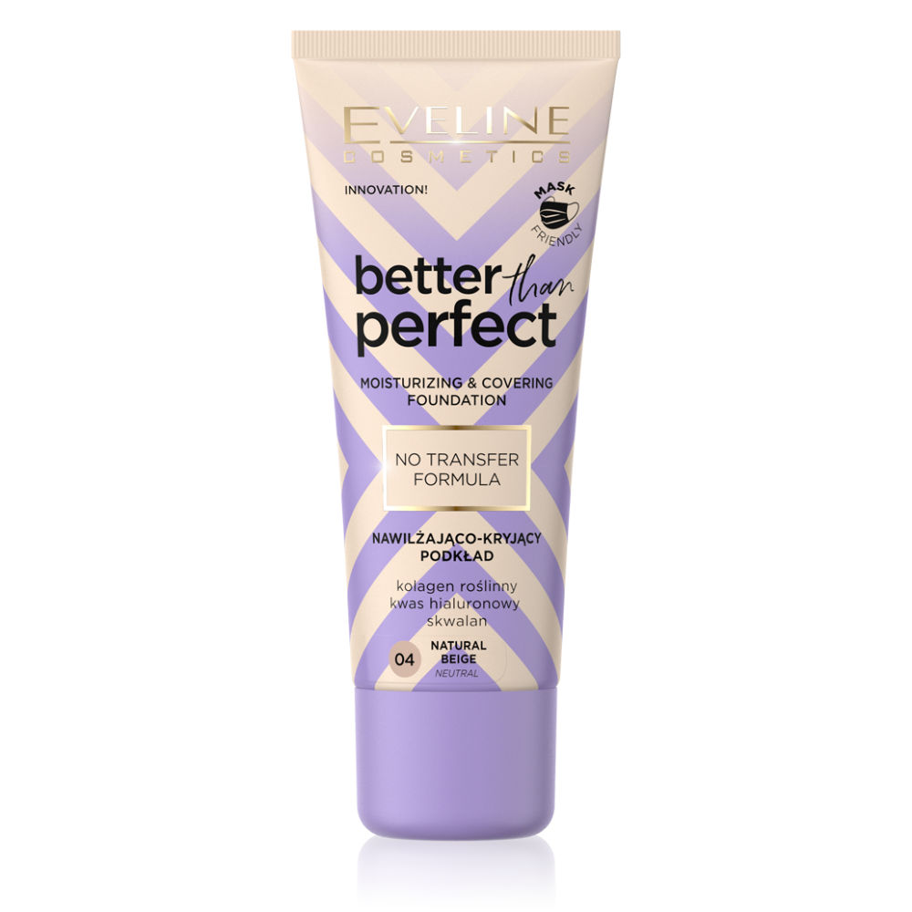 Eveline – Base Foundation Better Than Perfect 30ml – 04 Natural Beige
