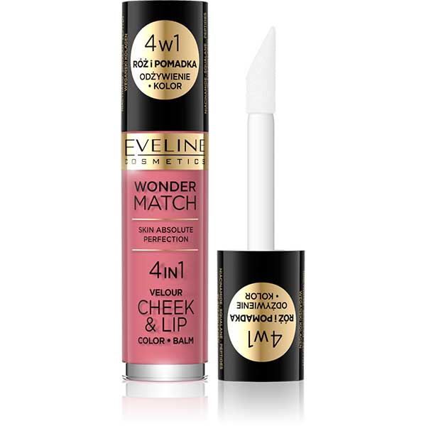 Eveline – Gloss e Blush – Wonder Match Cheek&Lips Colour+balm 03 – 4,5ml