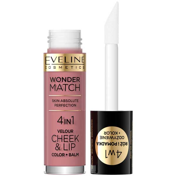 Eveline – Gloss e Blush – Wonder Match Cheek&Lips Colour+balm 02 – 4,5ml