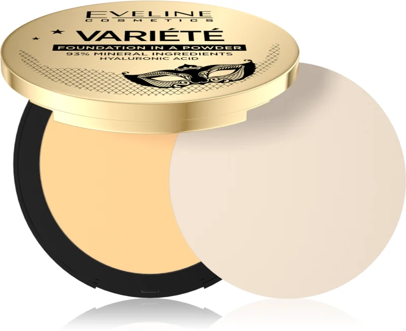 Eveline -Base em Pó Variété Foundation in a Powder 8g - 03 Light Vanilla