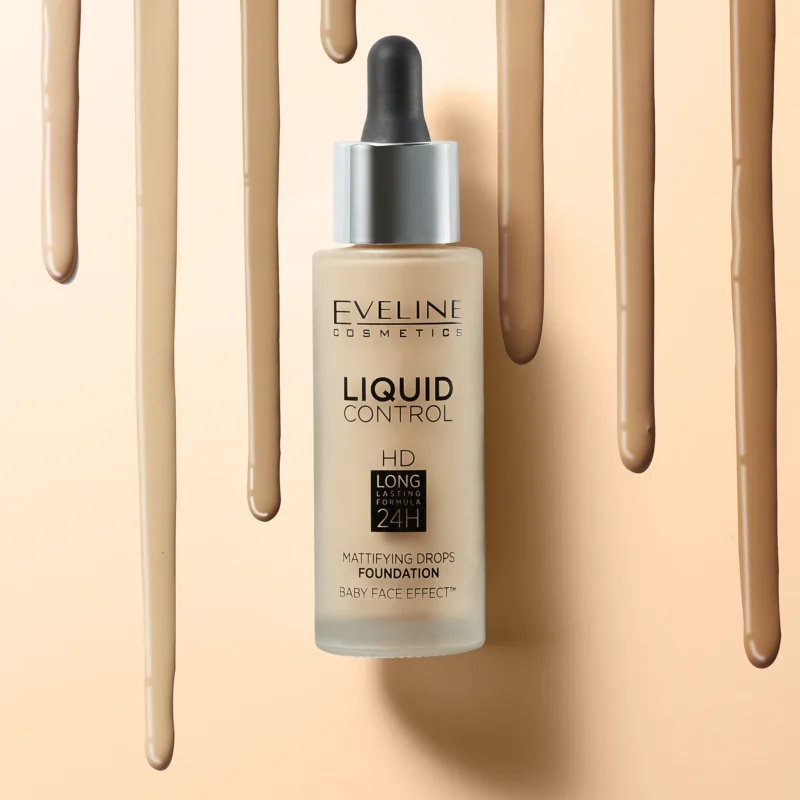 Eveline – Base & Sérum – Liquid Control Sérum Foundation 32ml - Image 2