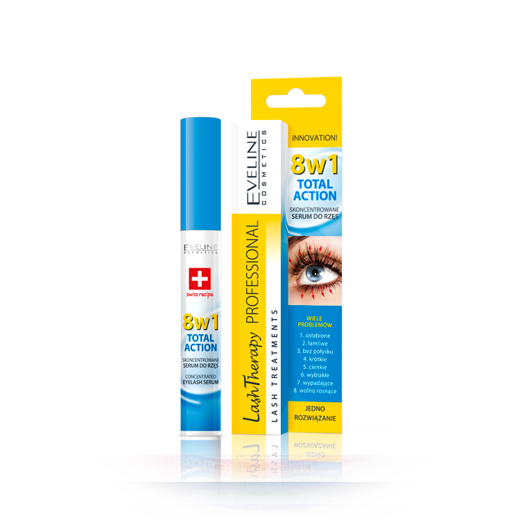 Eveline - Sérum de Pestanas Concentrated Eyelash 8in1 Total Action 10ml