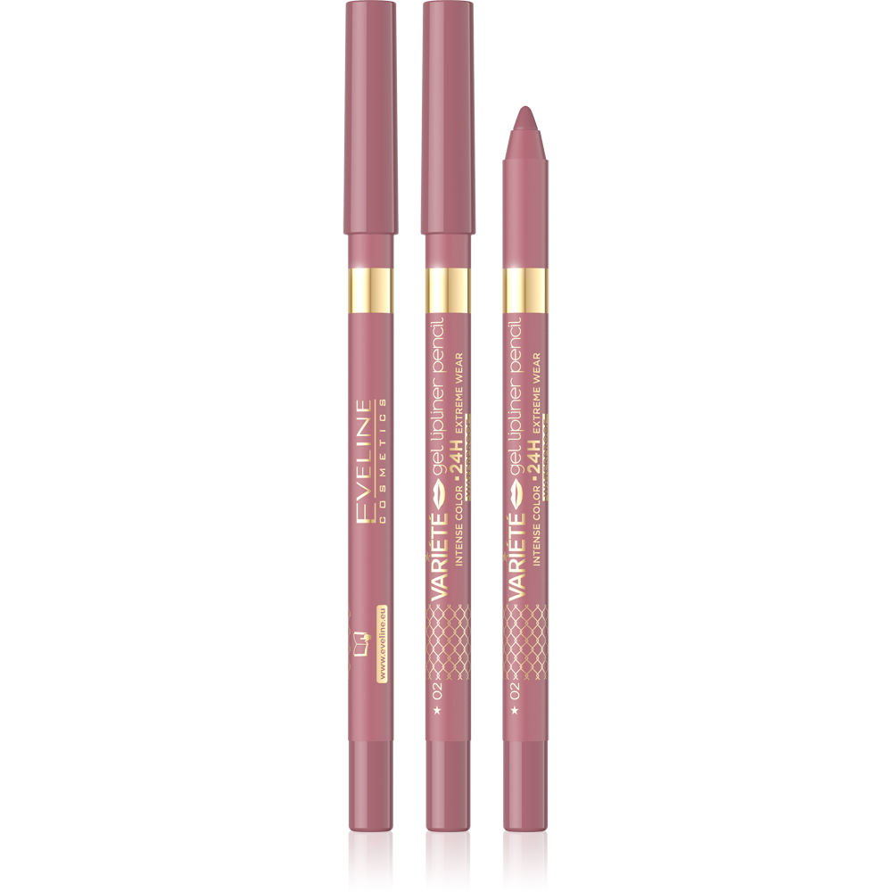 Eveline – Lápis de Lábios Variété Gel Lip Liner Waterproof Pencil
