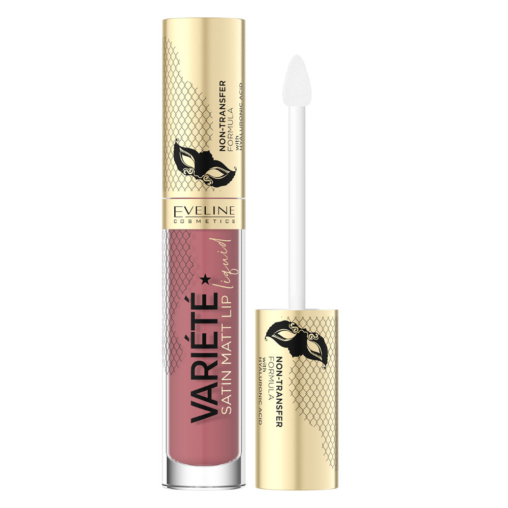Eveline – Lip Gloss – Variete Satin Matt Lip Liquid Lipstick