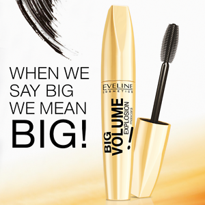 Eveline - Máscara de Olhos – Máscara Big Volume Explosion Black 10ml