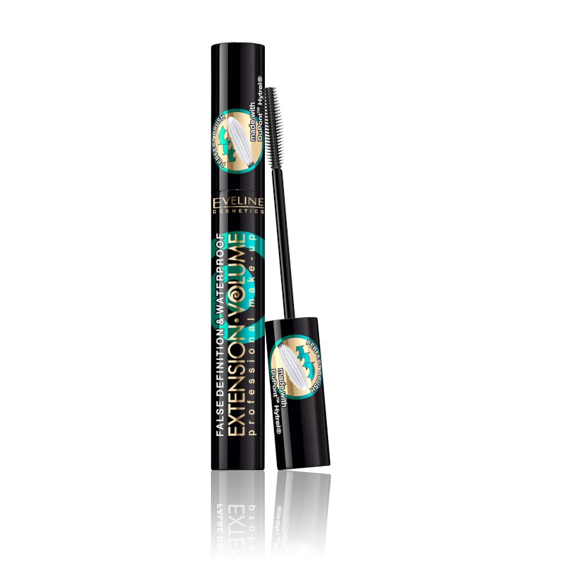 Eveline - Máscara de Olhos – Extension Volume Waterproof Black 10ml