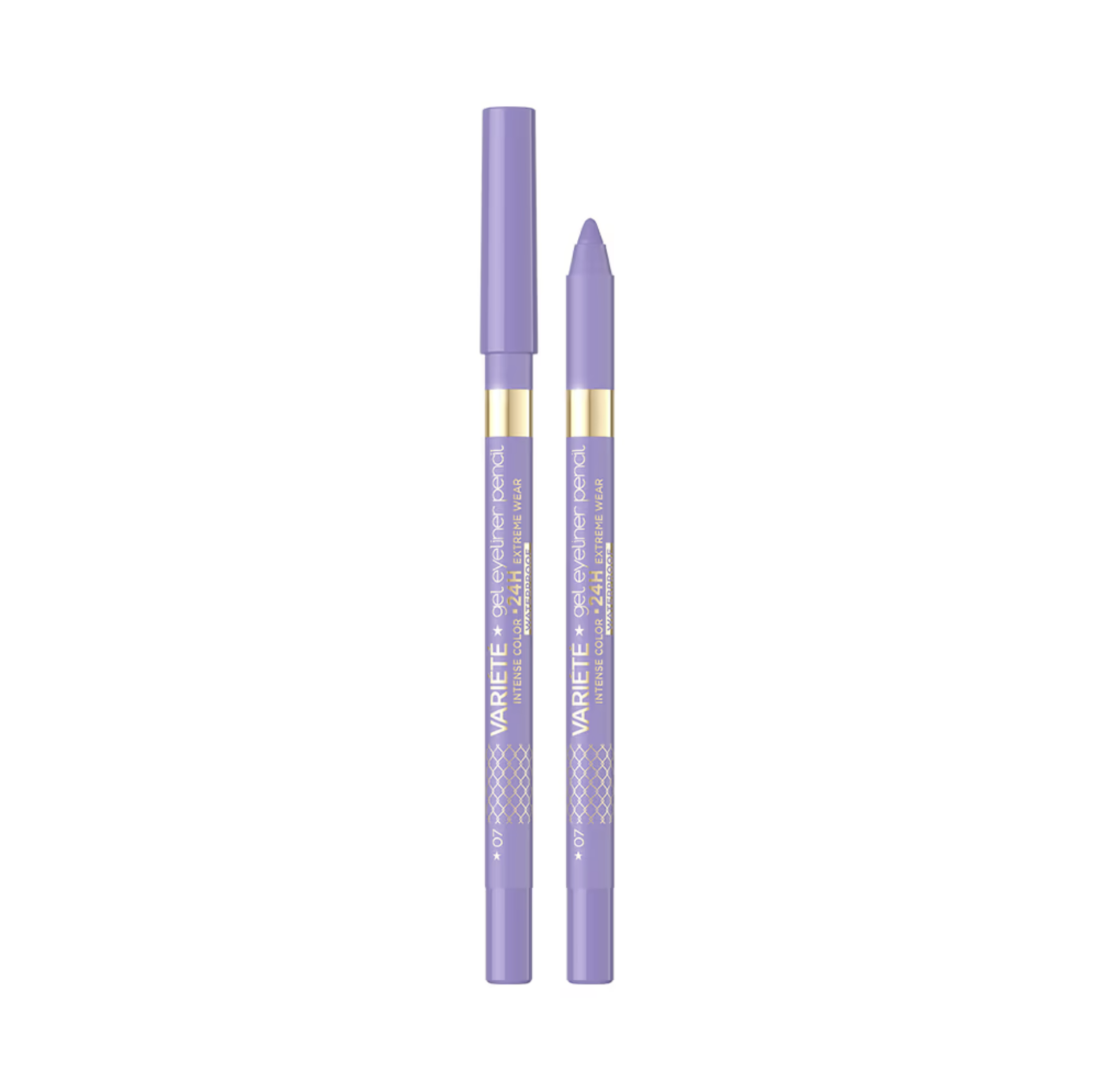 Eveline – Lápis Gel de Olhos à Prova de Água - 07 Lavender