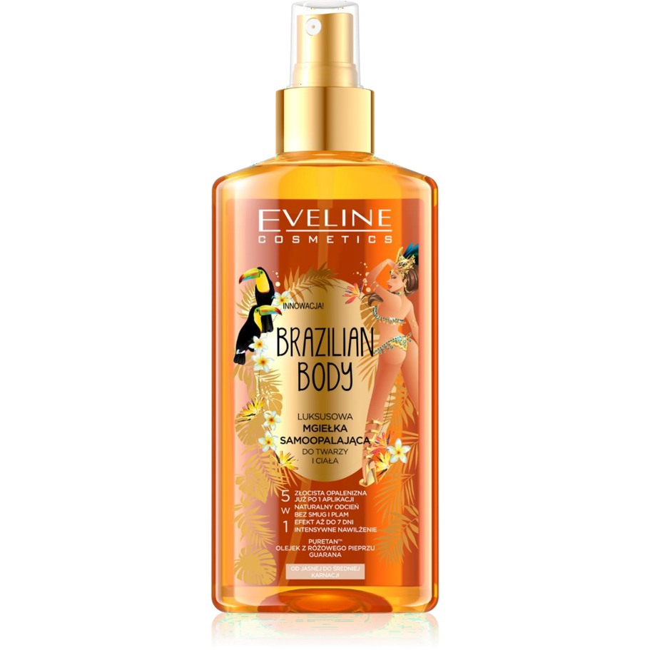 Eveline - Autobronzeador – Brazilian Body Self-tanning Face&Body Mist 150ml
