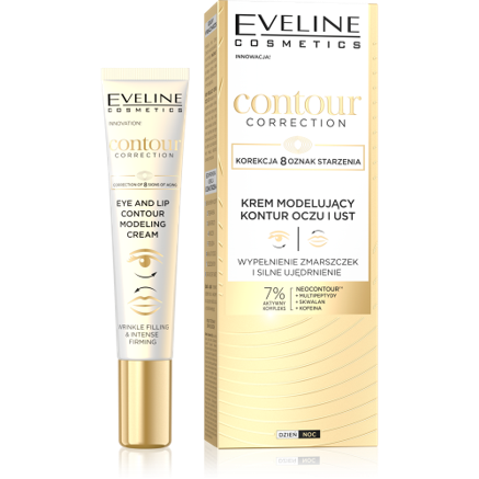 Eveline- Creme de Olhos/Lábios – Contour Correction Eye and Lip Modeling 20ml