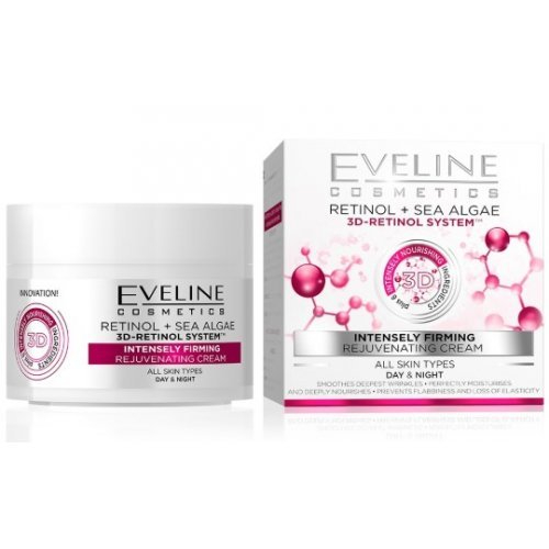 Eveline - Creme de Rosto com Retinol – Nature Line Retinol System 50ml