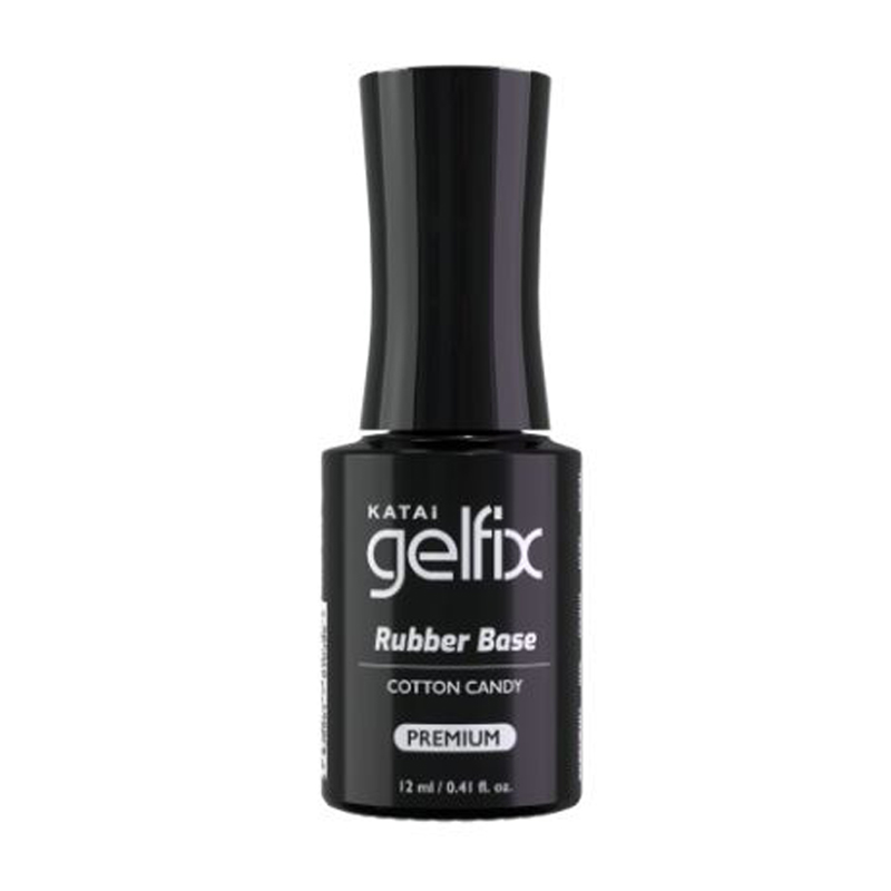 Gelfix verniz Gel 12ml – Rubber Base Cotton Candy