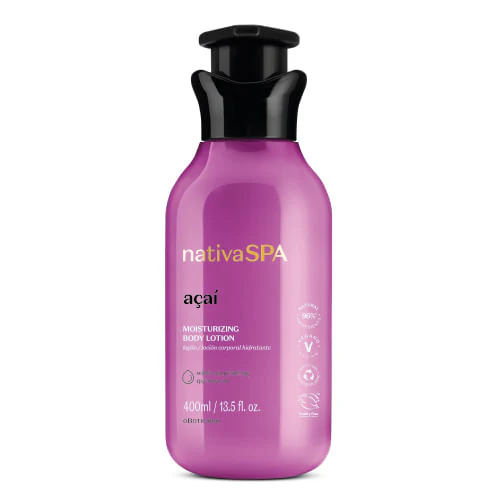 O Boticário Loção Hidratante Nativa SPA Açaí, 400ml