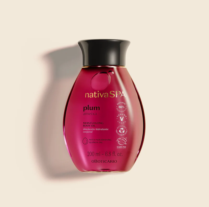 O Boticário Óleo Hidratante Nativa Spa Ameixa, 200ml