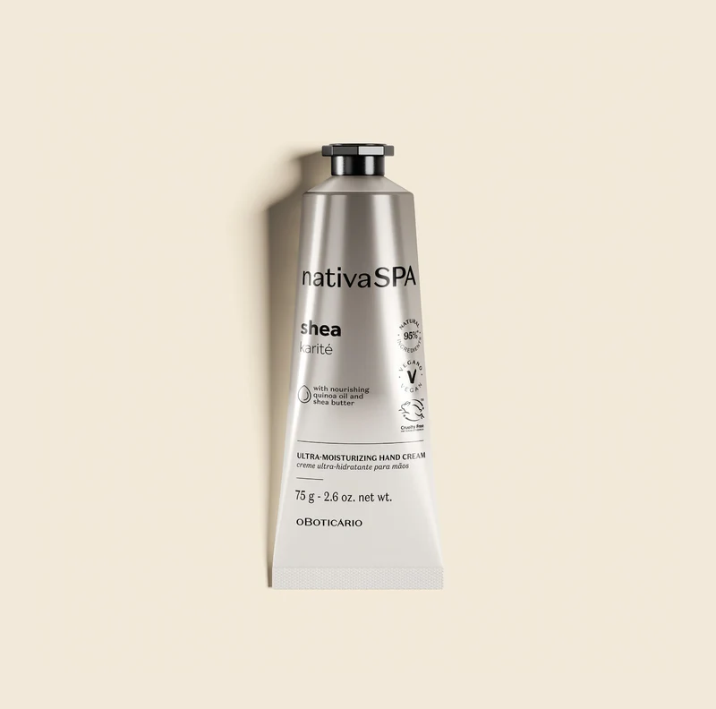 O Boticário Creme de Mãos Nativa Spa Karité, 75g