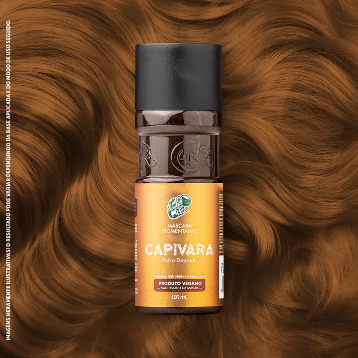 KC Color Máscara Pigmentante - Semi Permanente Capivara 100ml