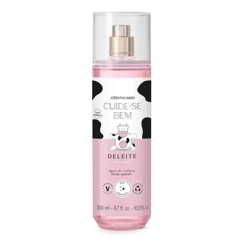 O Boticário Body Splash Cuide-se Bem Deleite, 200ml