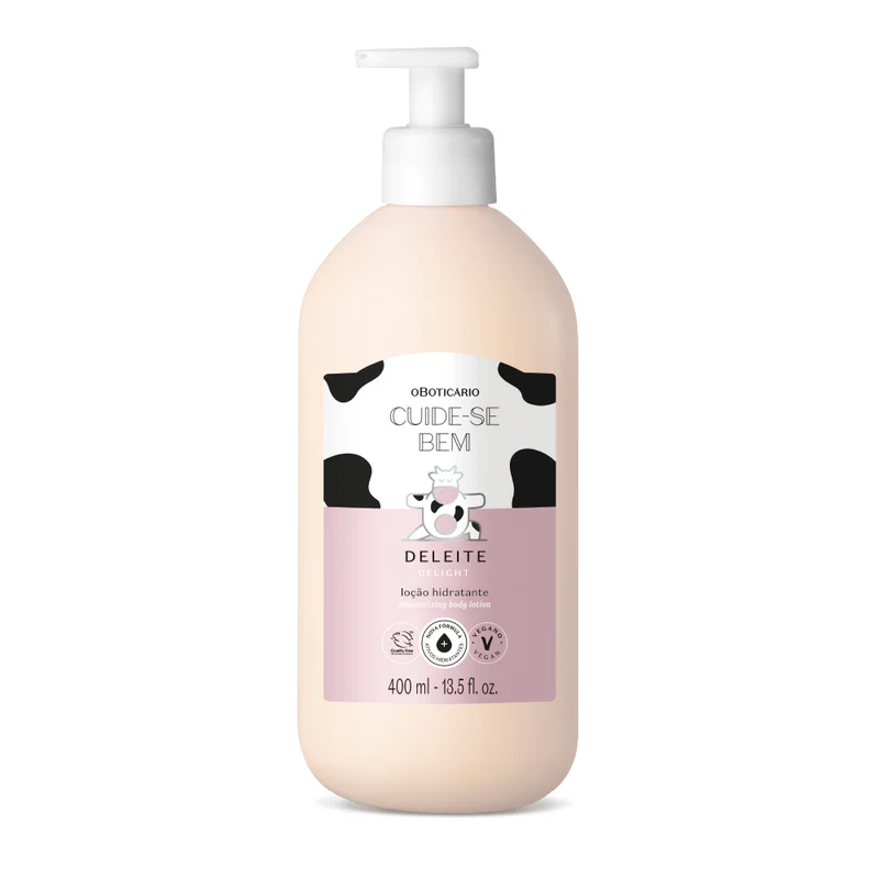 O Boticário Loção Hidratante Corporal Cuide-se Bem Deleite, 400ml