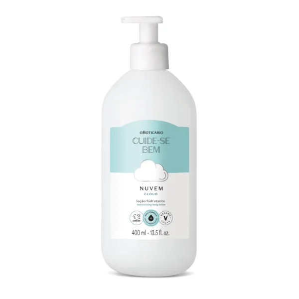 O Boticário Loção Hidratante Corporal Cuide-se Bem Nuvem, 400ml