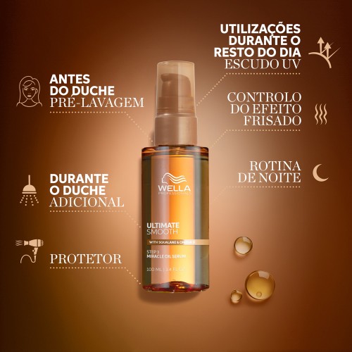Wella Ultimate Smooth Miracle Oil Sérum 100ml - Image 5