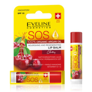 Eveline - Bálsamo Labial – Lip Balm SOS Cherry Spf10