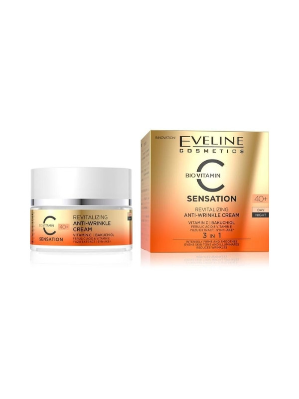 Eveline – Creme de Rosto 50ml – C Sensation Rejuvenating Lifting Cream 40+
